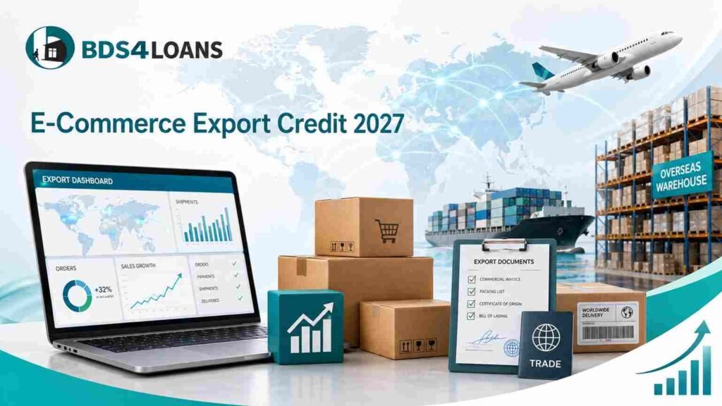 E-Commerce Export Credit 2027 for MSME cross-border online exports and overseas inventory finance