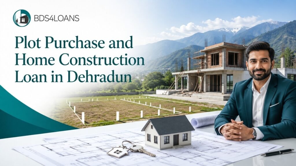 Plot Purchase Loan in Dehradun for residential land and home construction