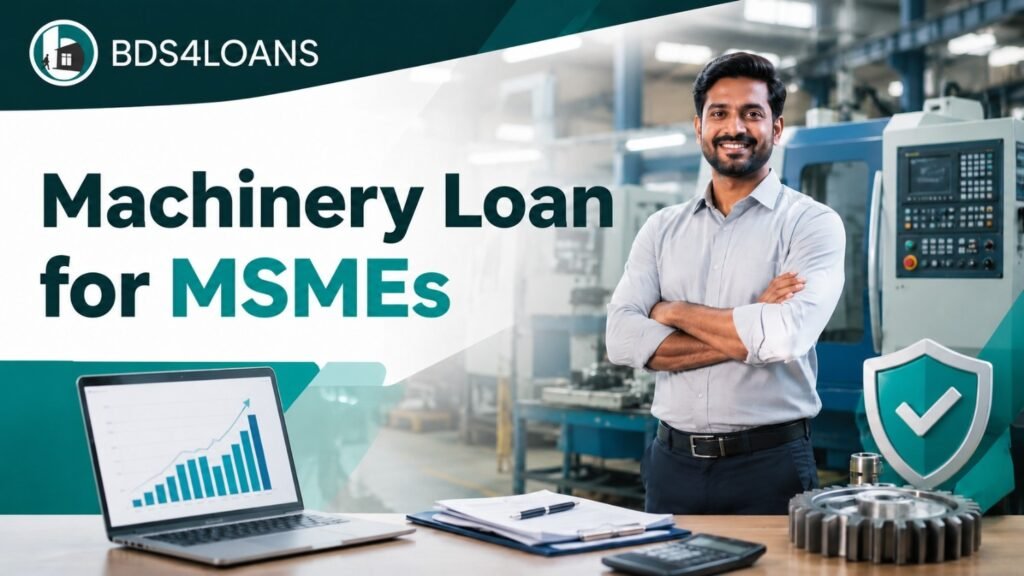 Machinery Loan for MSMEs financing guide for business growth